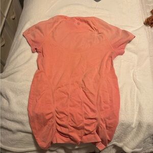 Athleta Vibrant Coral Short Sleeve Tee